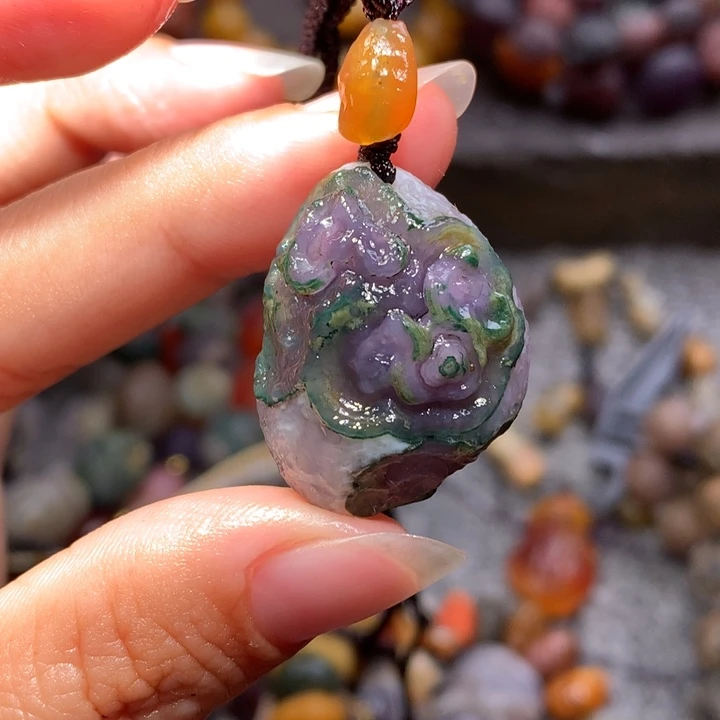 玛瑙/玉髓未镶嵌珠宝半成品