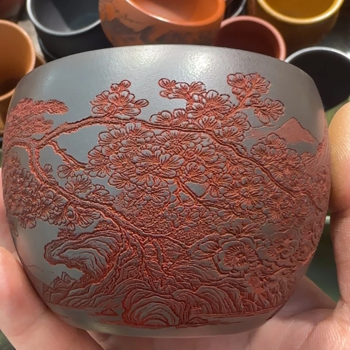 茶杯紫砂全手工制作工艺