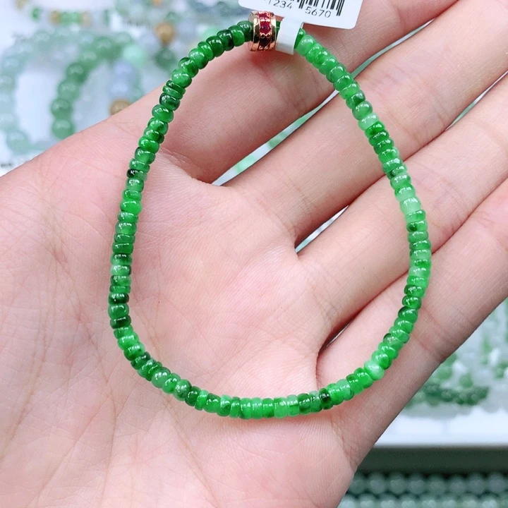 未镶嵌手链翡翠翡翠