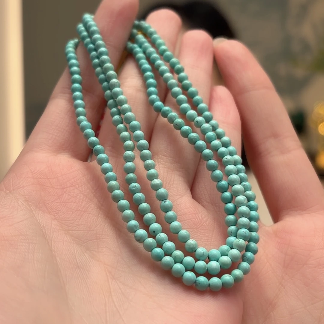 绿松石未镶嵌颈饰