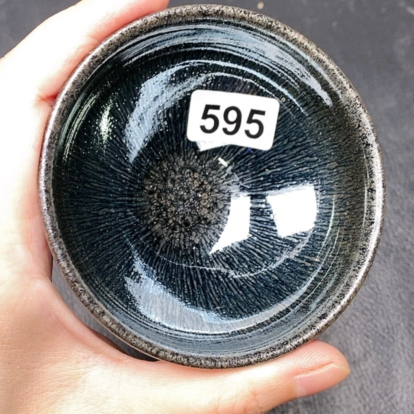 【闪购商品】茶盏真建盏原矿釉全手工