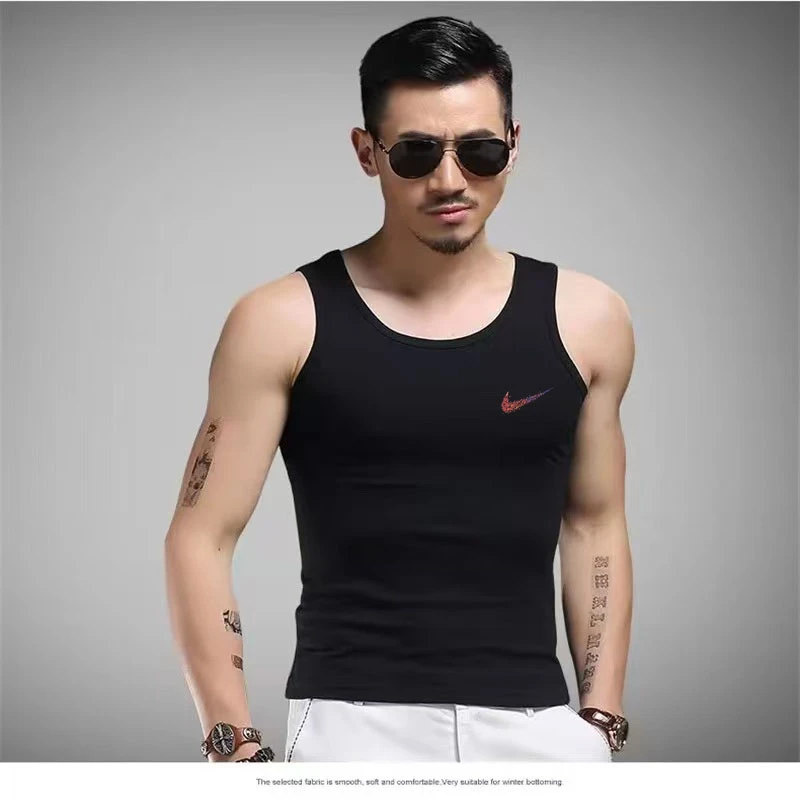 【一折粉丝福利】潮牌男女同款圆领百搭背心T恤