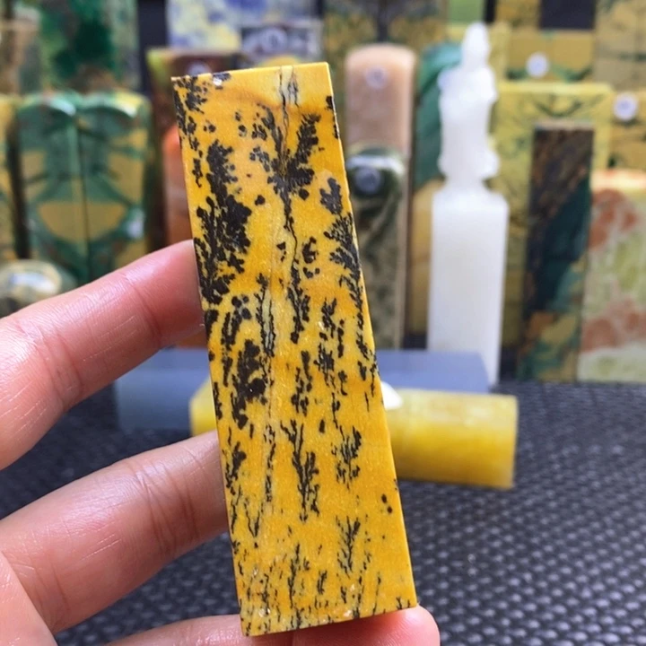 四川石熊****3青田石印章石