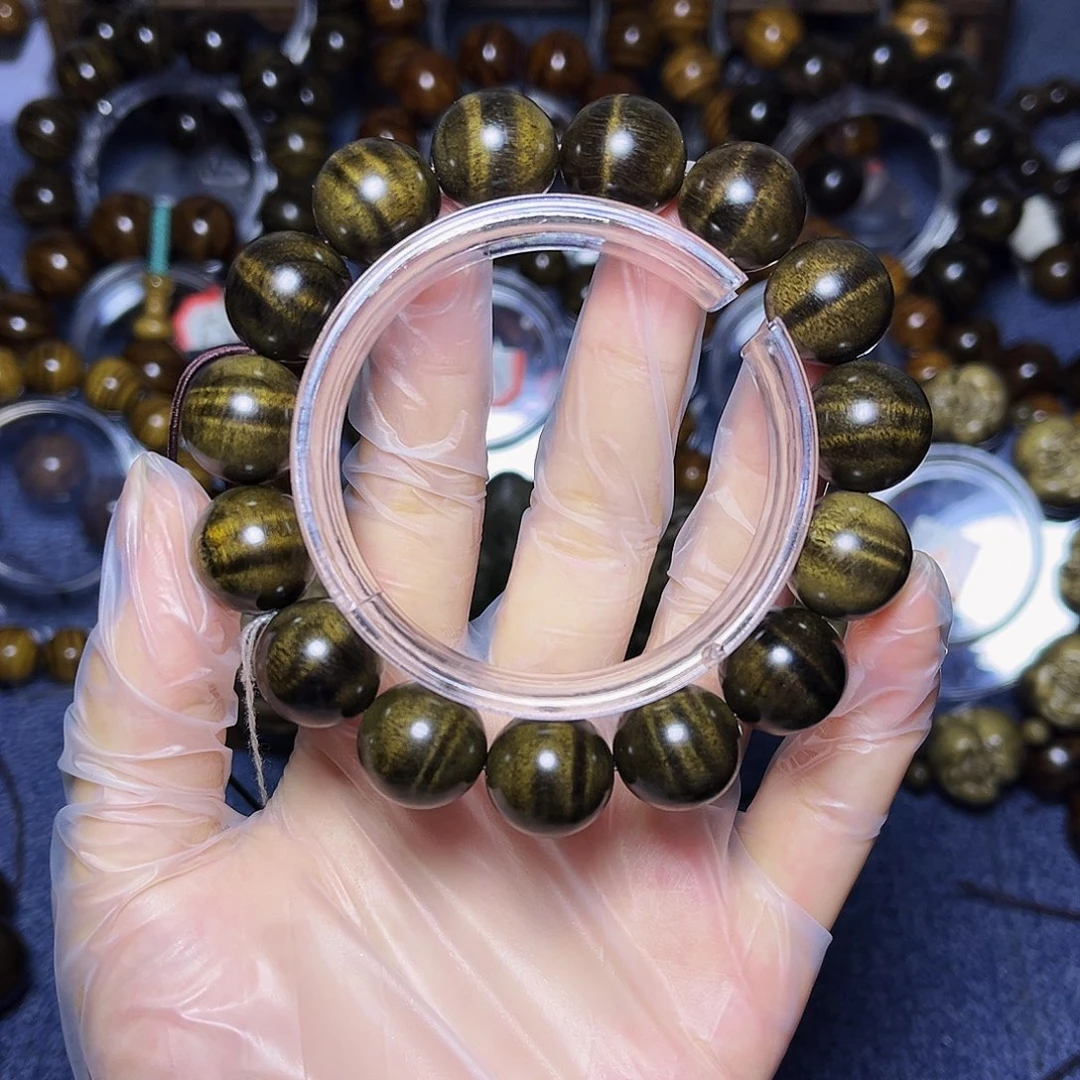 手串/手链楠木（金丝楠）1.5阴沉水波