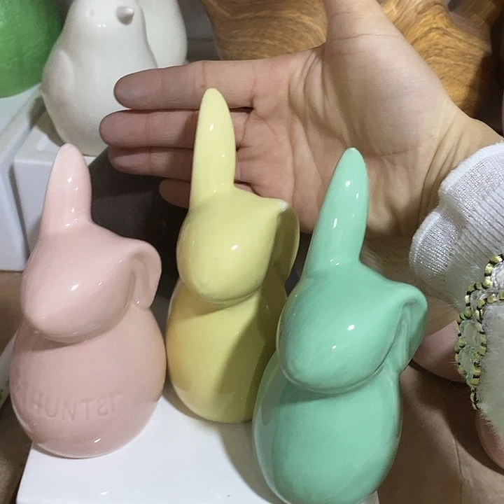 陶摆件陶盆无孔 瑕疵针孔漏釉介意勿拍口 高16