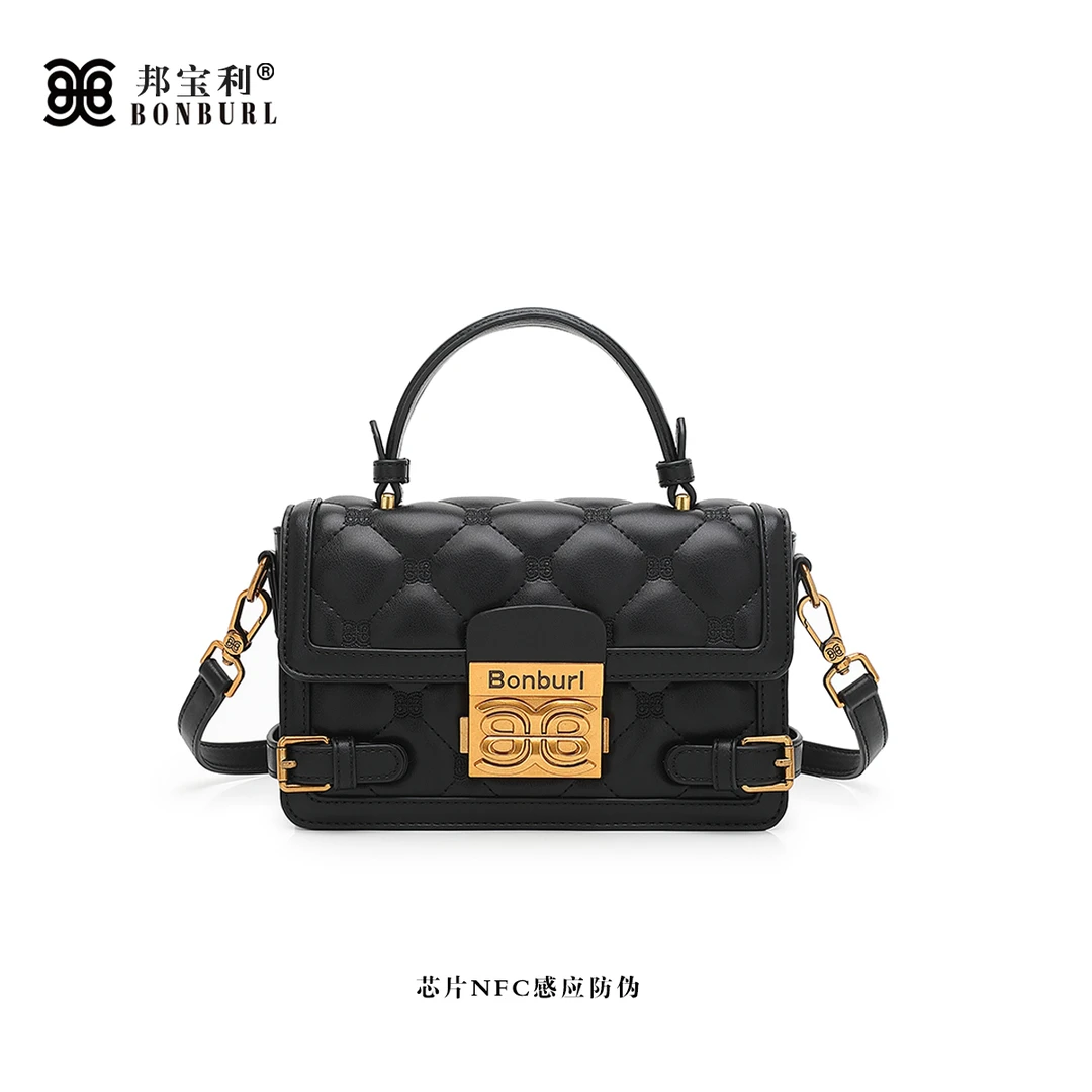 2025新款单肩斜挎手提半岛铁盒小方包女2699