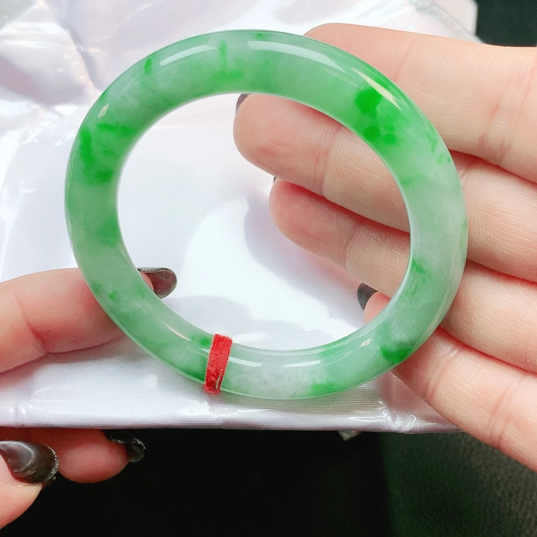 未镶嵌手镯翡翠圆条2868