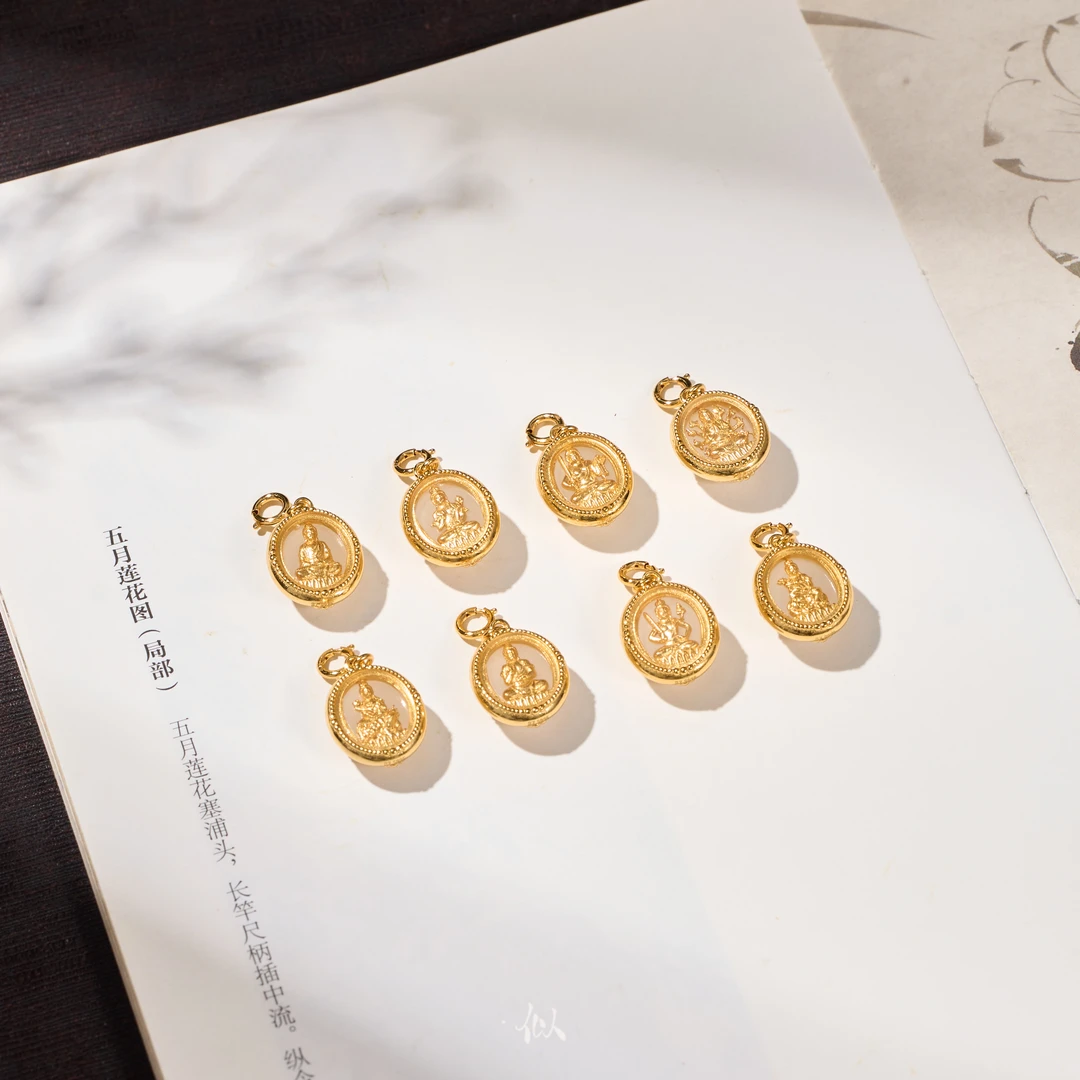 L【八大守护】·似梓珠宝· 和田玉吊坠 多样性发一  SZCC520286