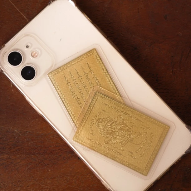 【随时陪伴】象鼻财五条经双面卡贴