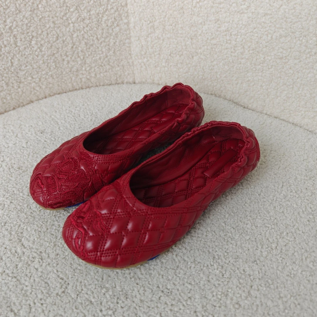 老王甄选 金典简约柔软舒适平底女士芭蕾舞单鞋