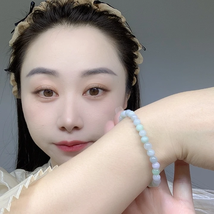 翡翠未镶嵌手链翡翠手串