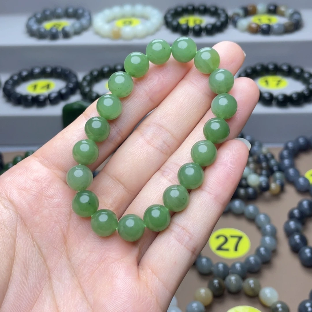 和田玉未镶嵌手串