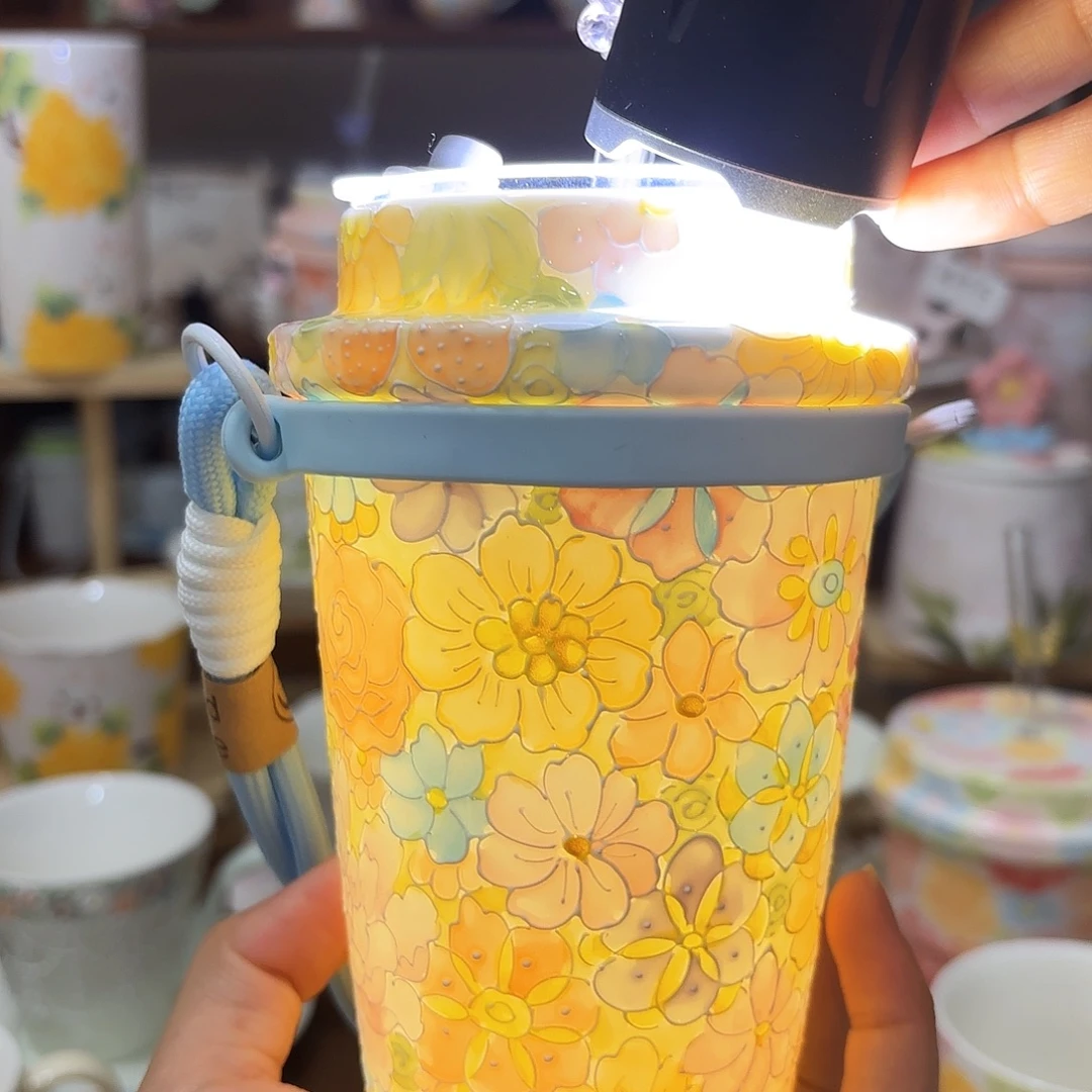 手绘创意高温釉下彩陶瓷