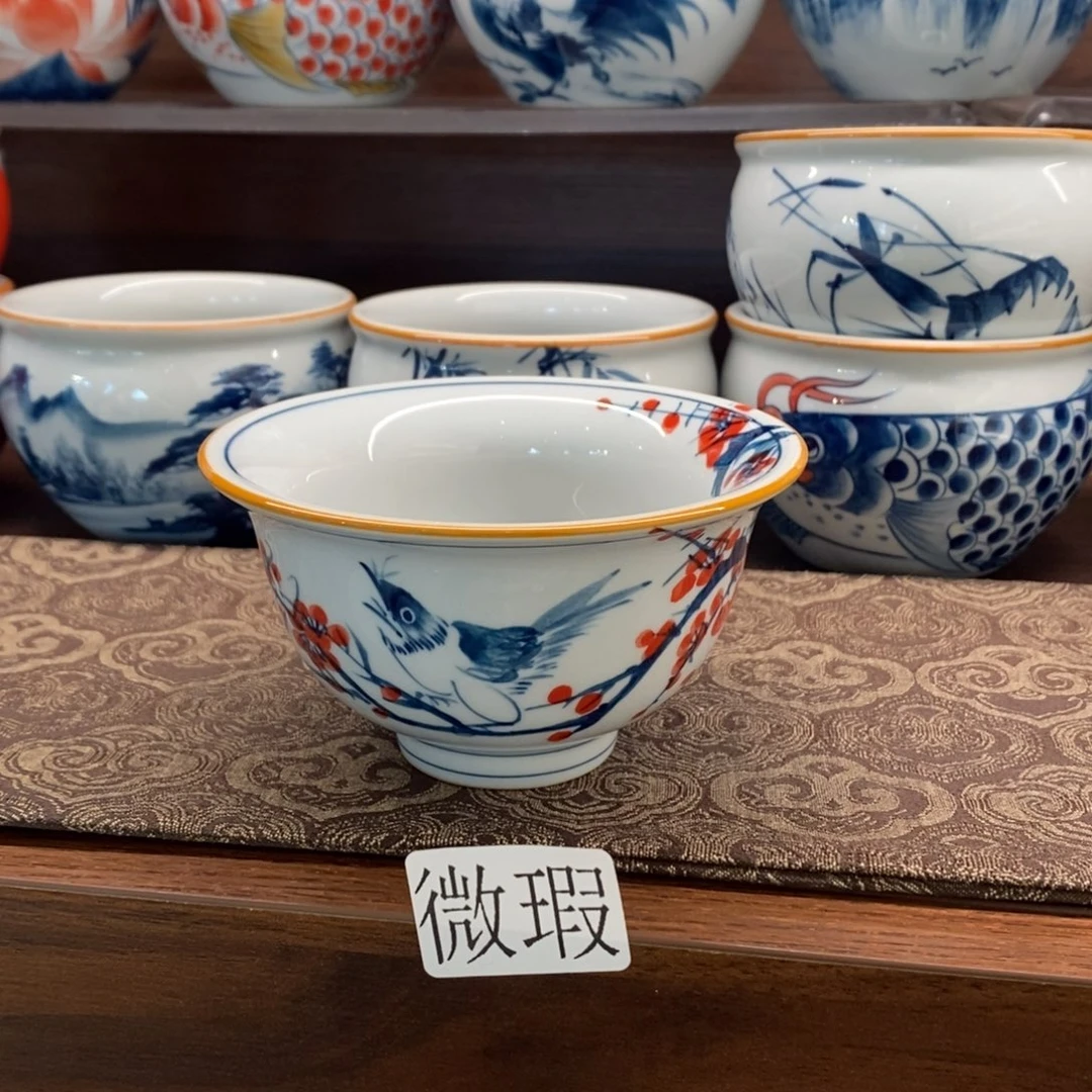 釉下彩手工绘制手工绘制