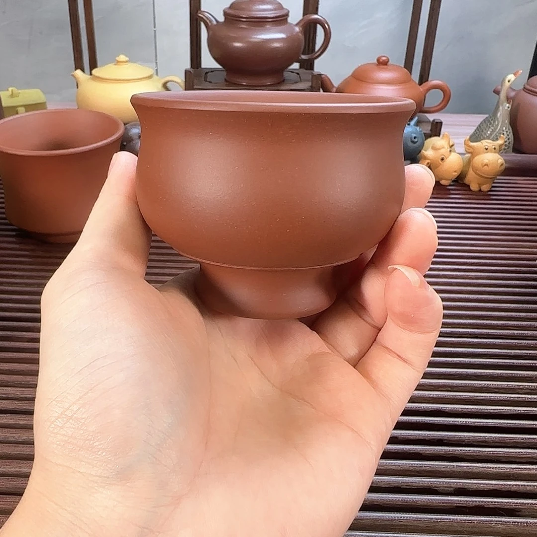 茶壶紫砂底槽清主人杯