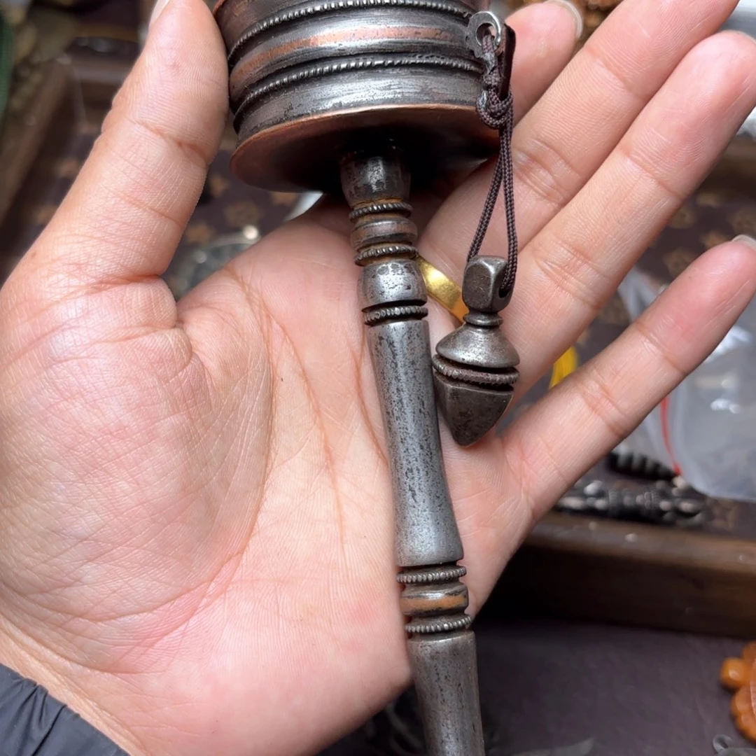 铜星月菩提吊坠项链