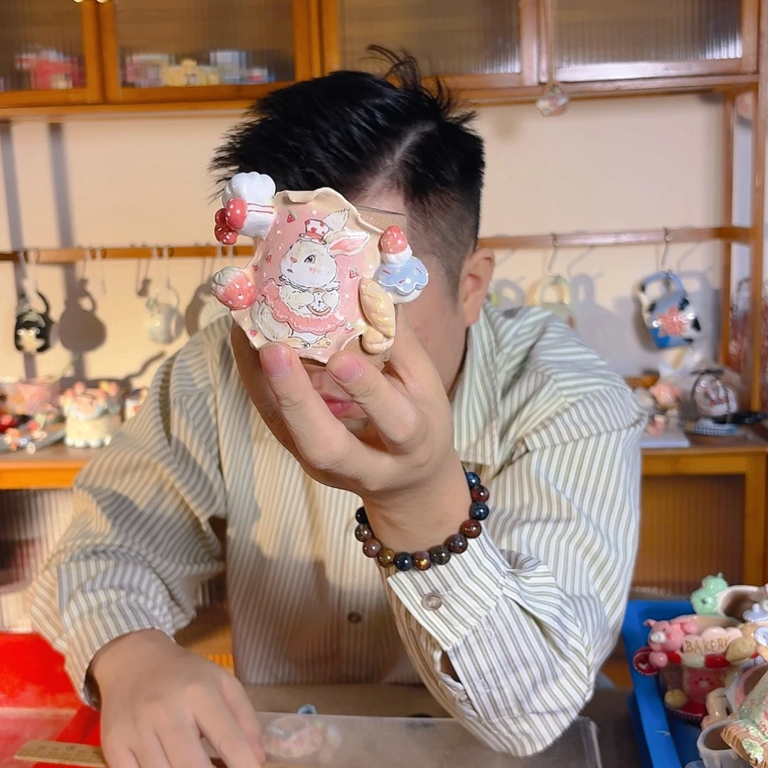 老梧家的手工多肉花盆