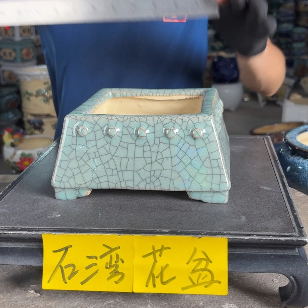 一风堂石湾花盆 内12*6