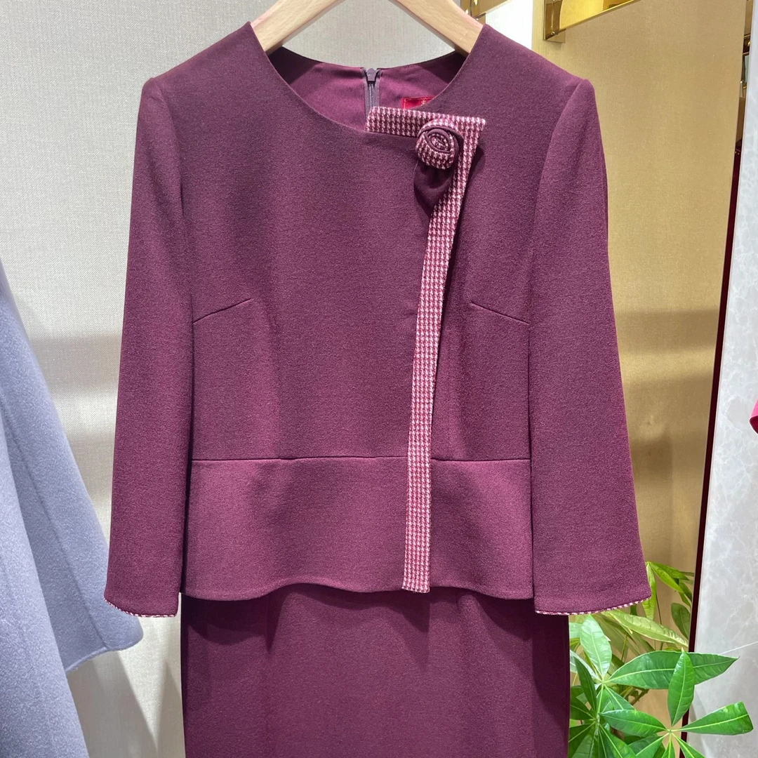 170371朱紫褕喜婆婆喜妈妈婚宴礼服敬酒服日常装