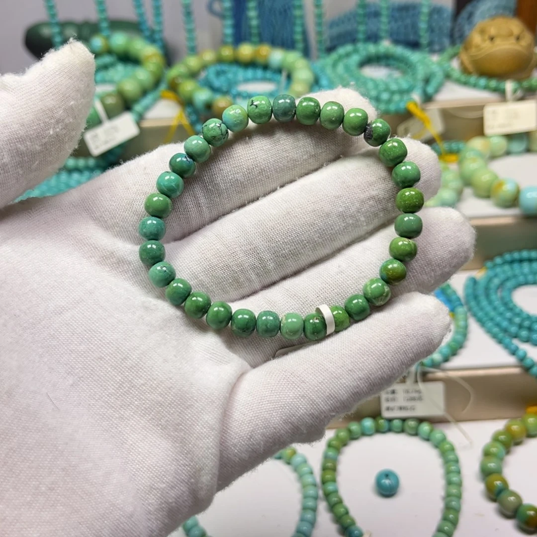 绿松石未镶嵌手链
