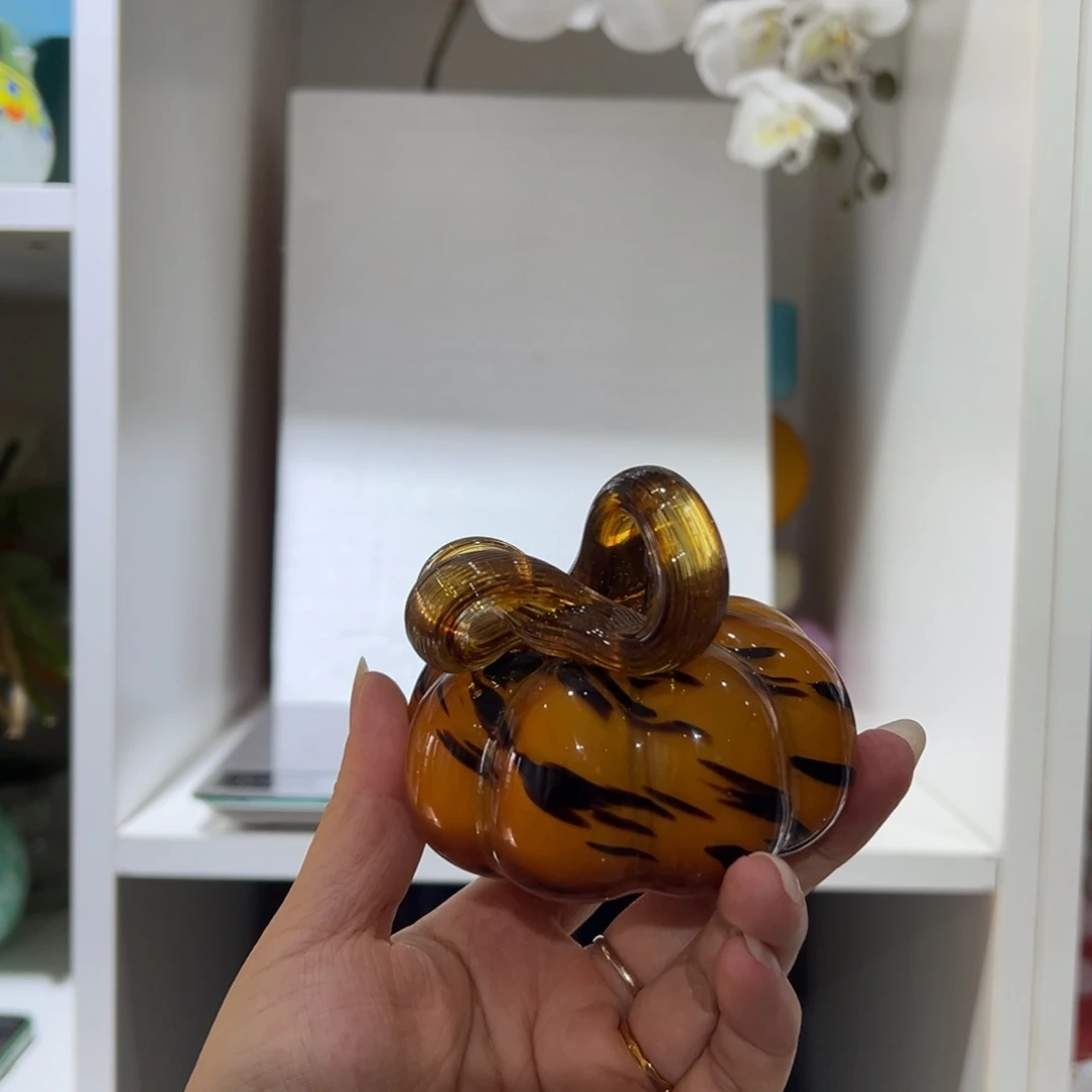 琉璃纯手工制作工艺品高7，直径9