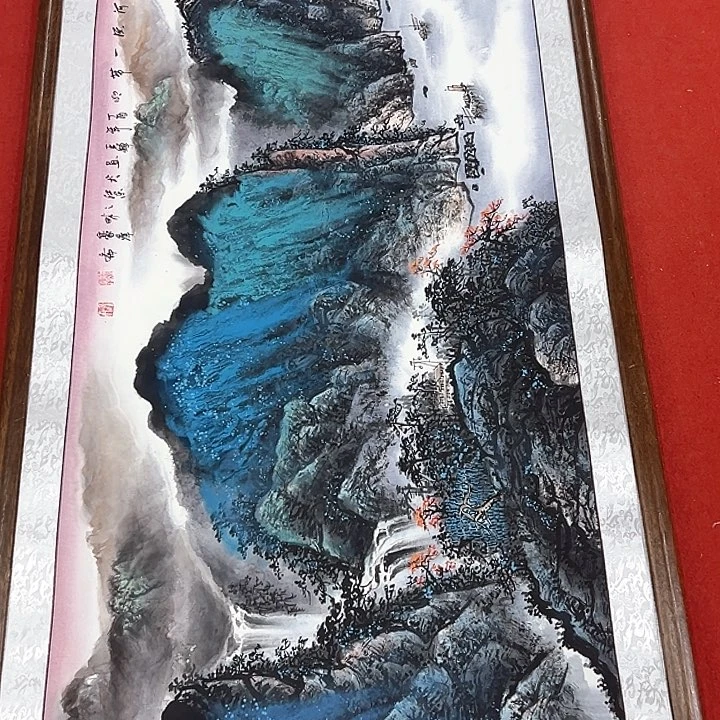 国画新年伊始纯手绘画