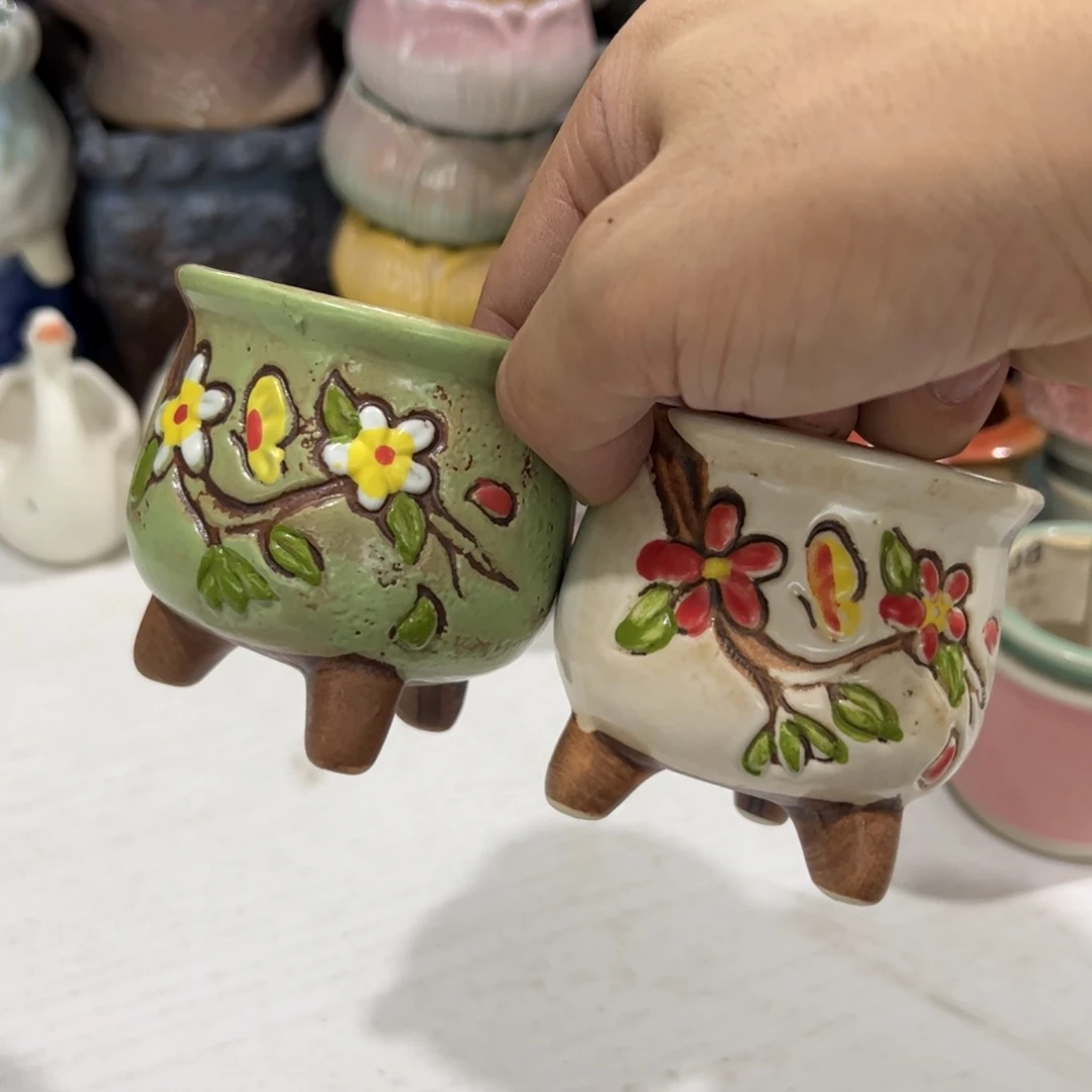 陶瓷多肉小花盆@@23
