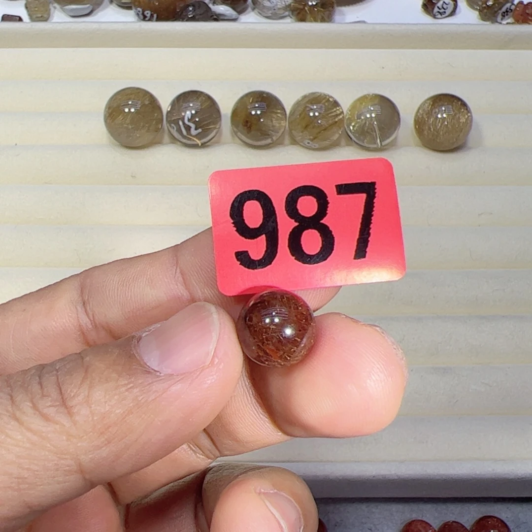 水晶颈饰未镶嵌天然瑕疵