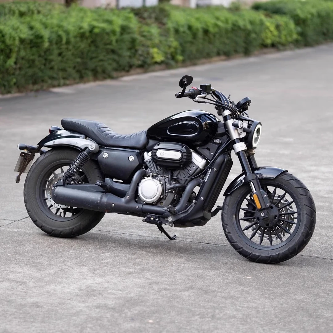 金吉拉300改装哈雷直上38mm粗把金吉拉450加粗摩托车平把舒适手把