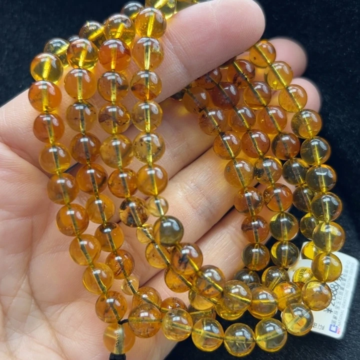 琥珀未镶嵌珠宝奇石