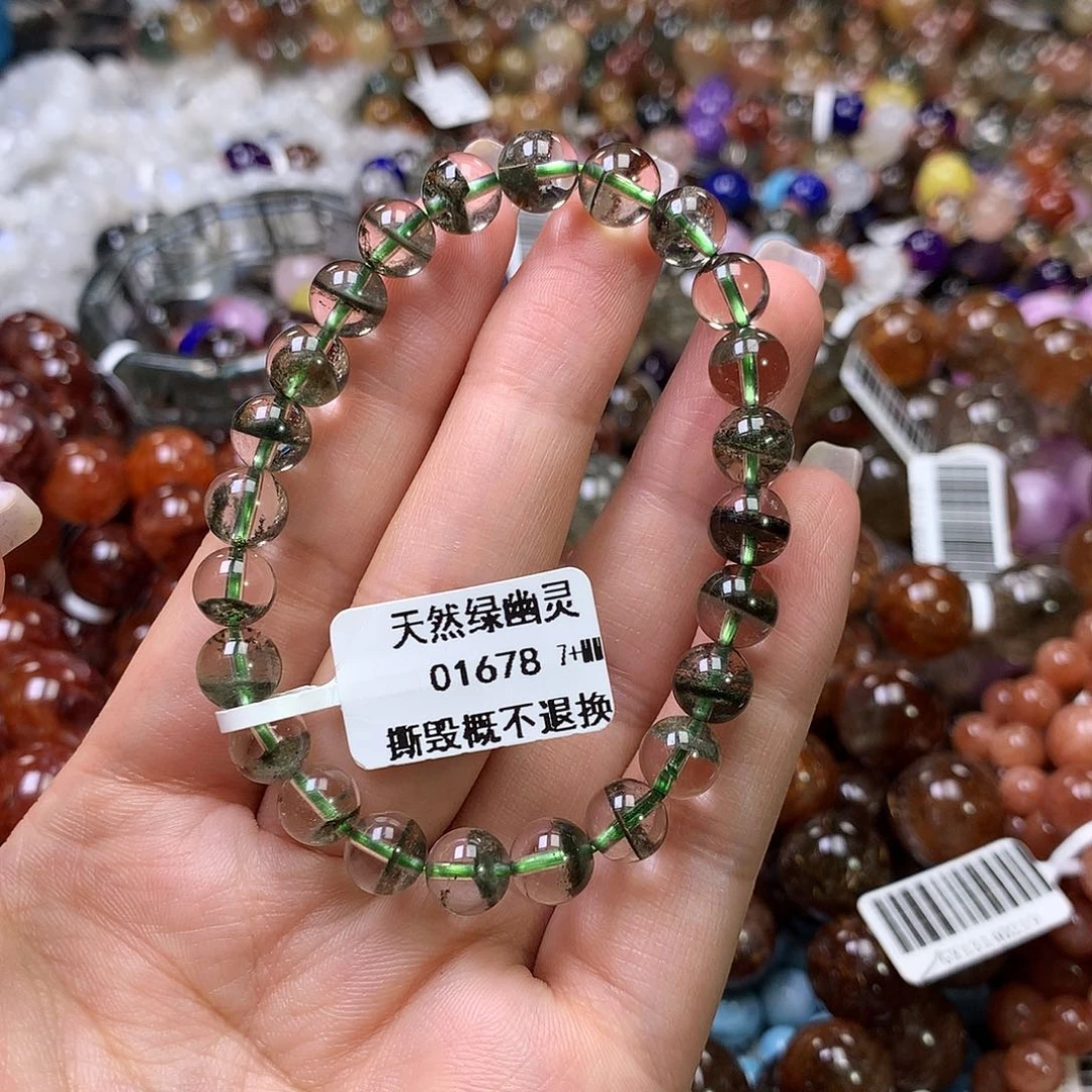 水晶手链未镶嵌，