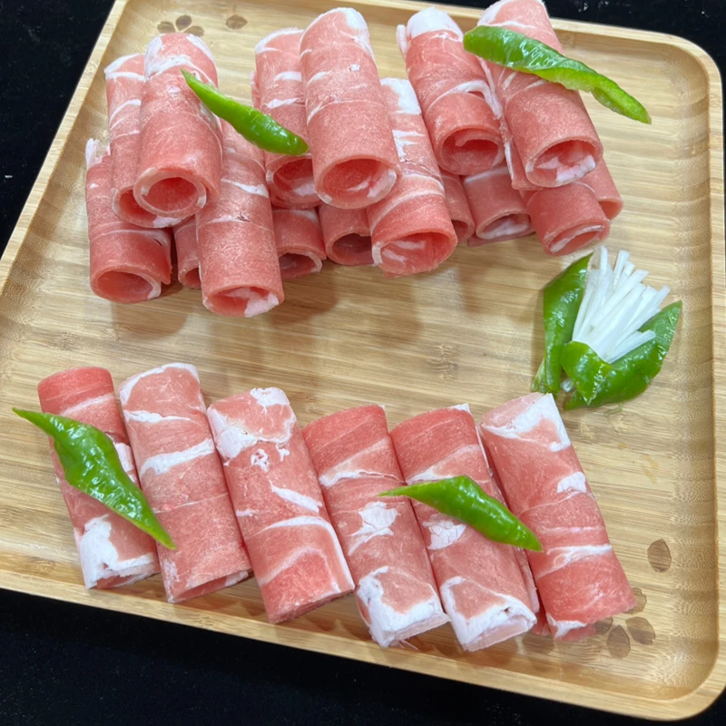 【羊肉卷】阿木尔家羊羔纯后腿肉卷，新鲜现切，同城配送500克