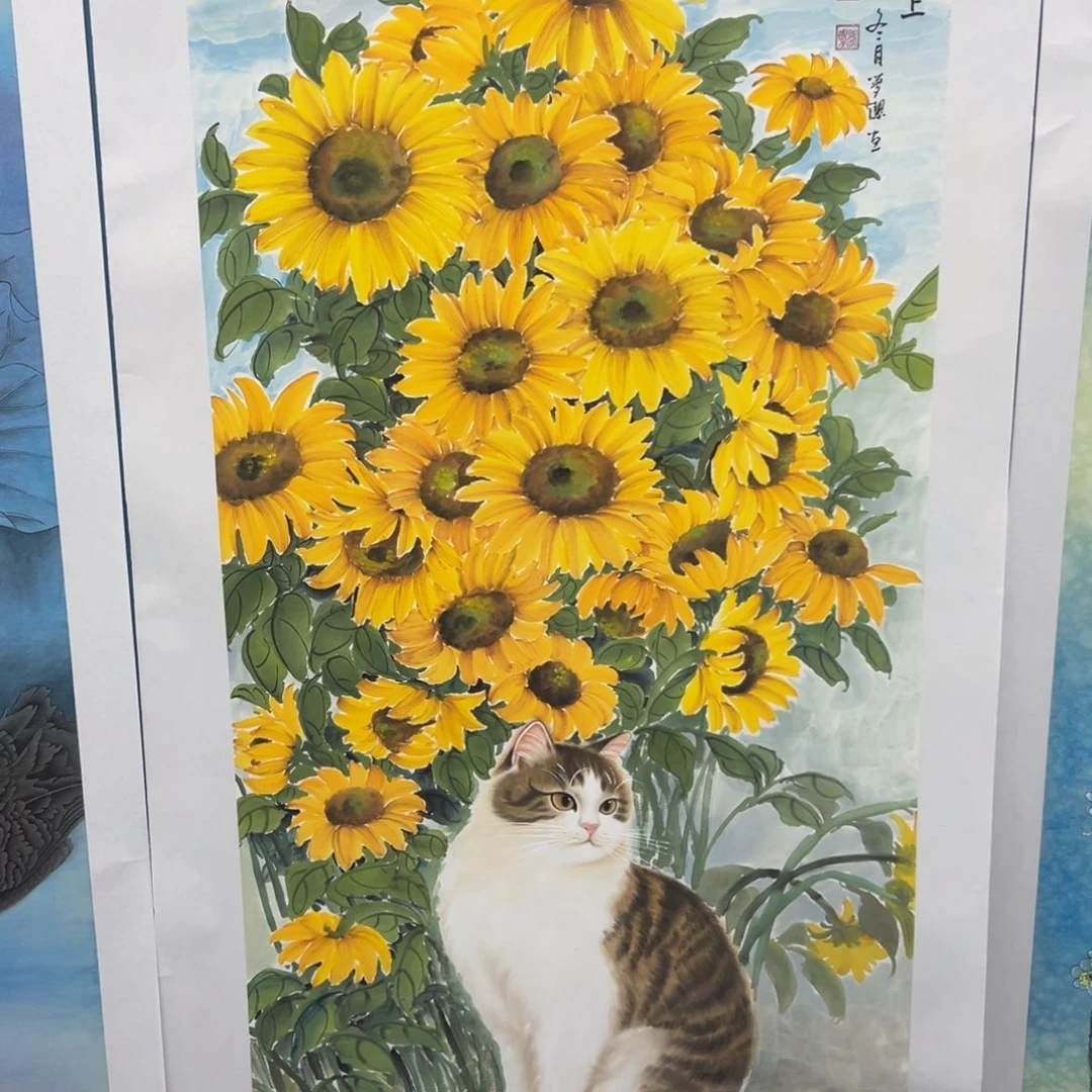 国画绘画作品请欣赏展示