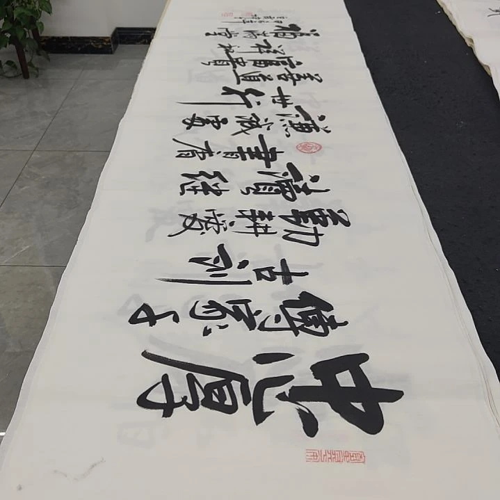 白武坤老师作品一副