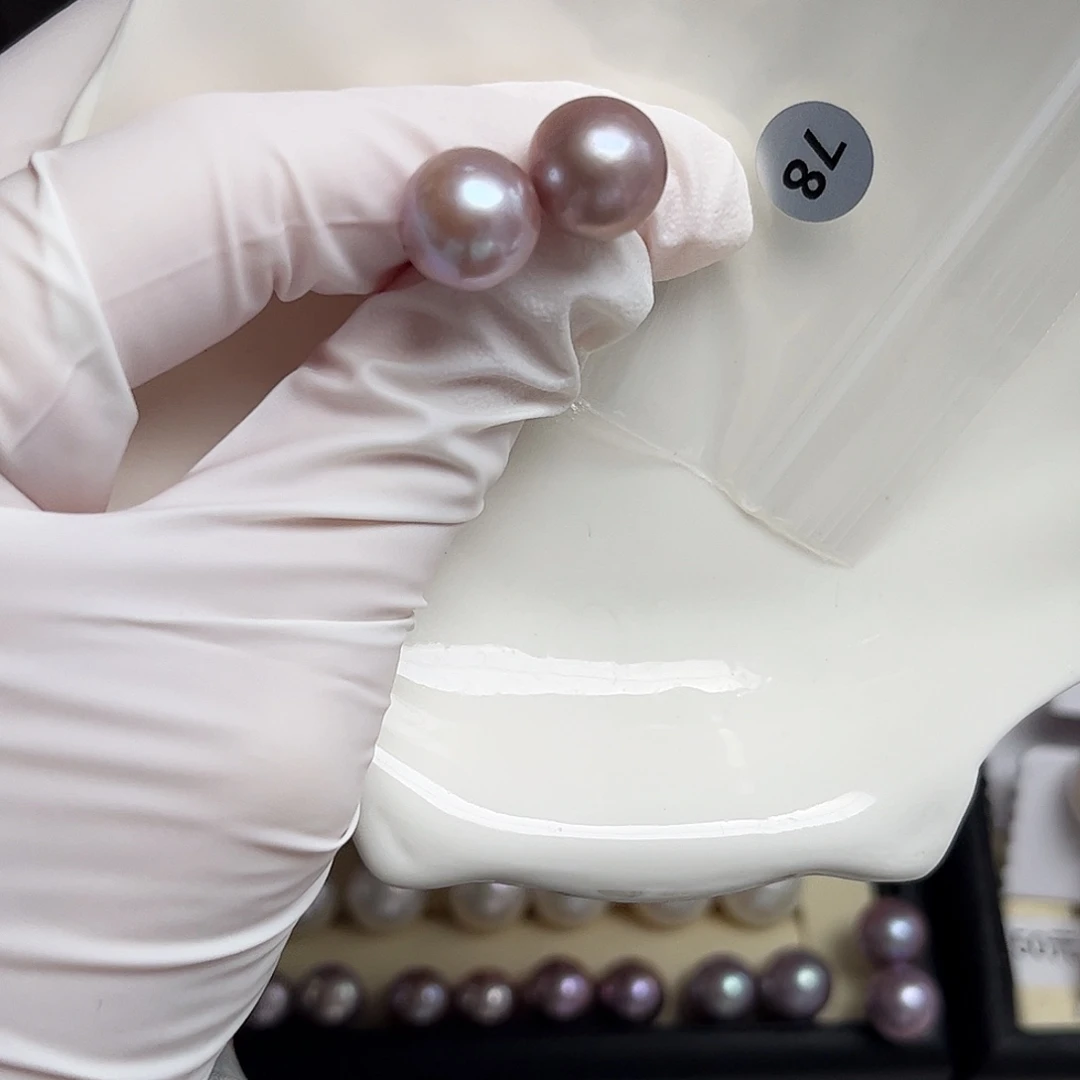 耳饰淡水珍珠银S925镶嵌