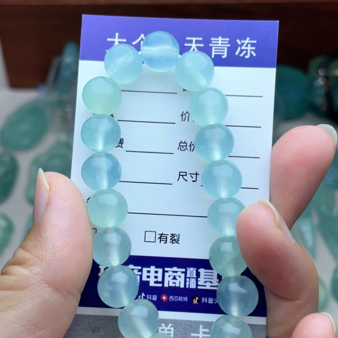 未镶嵌蛇纹石玉手链