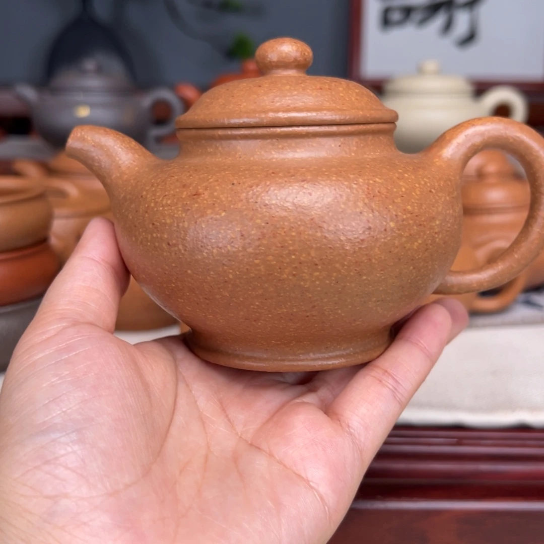 茶壶紫砂梨皮黄的300