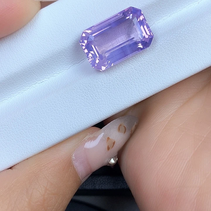 裸石未镶嵌紫晶10.29ct薰衣草晶