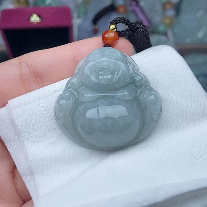 猪***宝翡翠未镶嵌颈饰翡翠