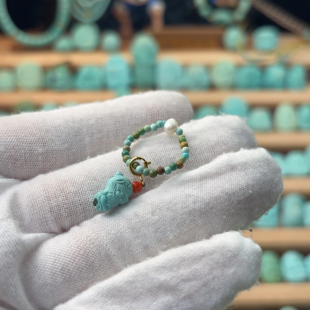 绿松石未镶嵌配饰