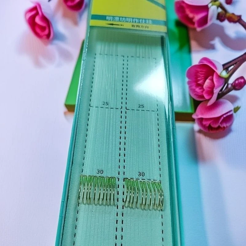 明作鲢鳙钓鱼双钩鱼钩3代，（BKK钩）无结子线20付（带护线绳）