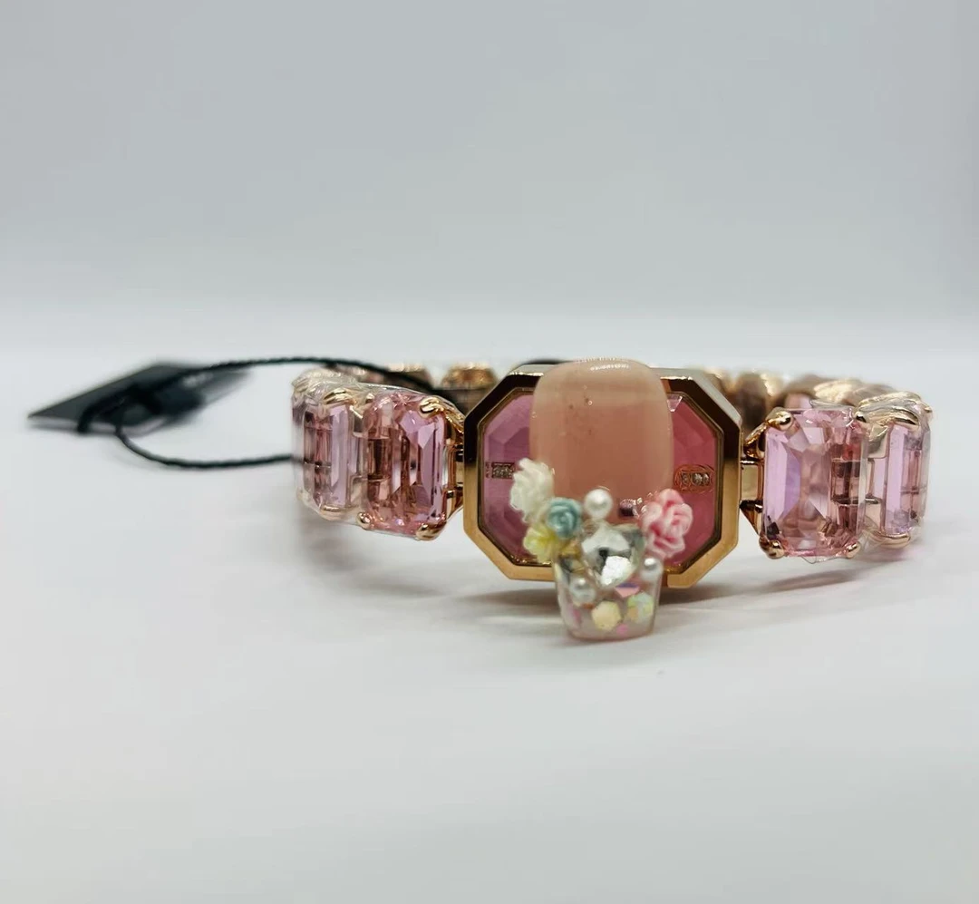 非金属仿水晶手链 时尚女士手饰饰品（看到喜欢的扣数字）