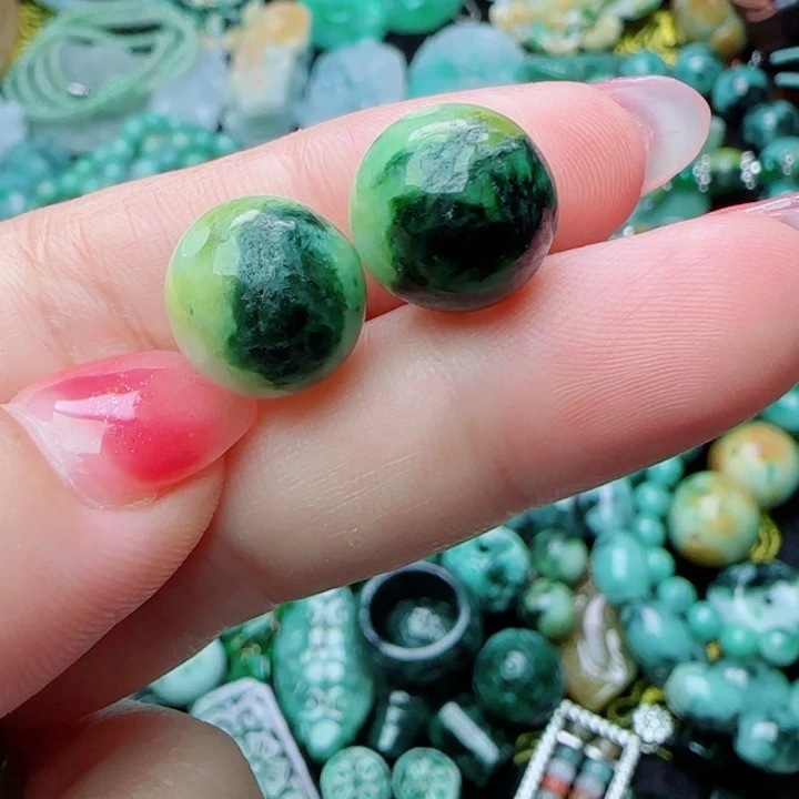 翡翠未镶嵌颈饰天然A货23