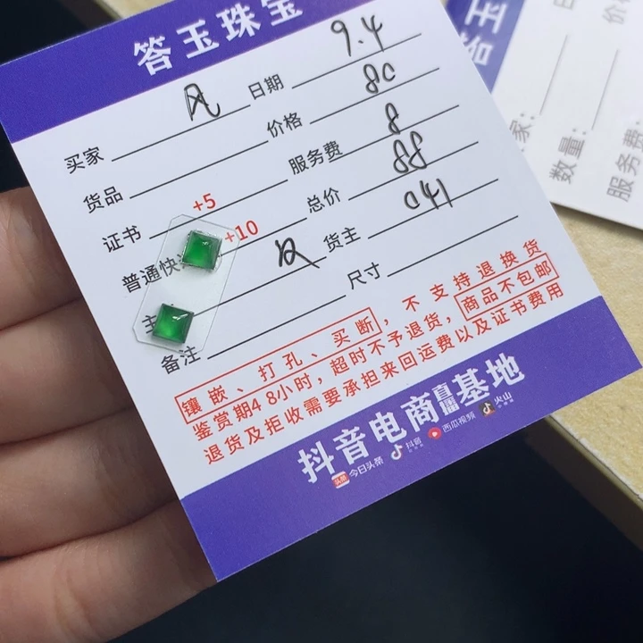 颈饰未镶嵌翡翠风*