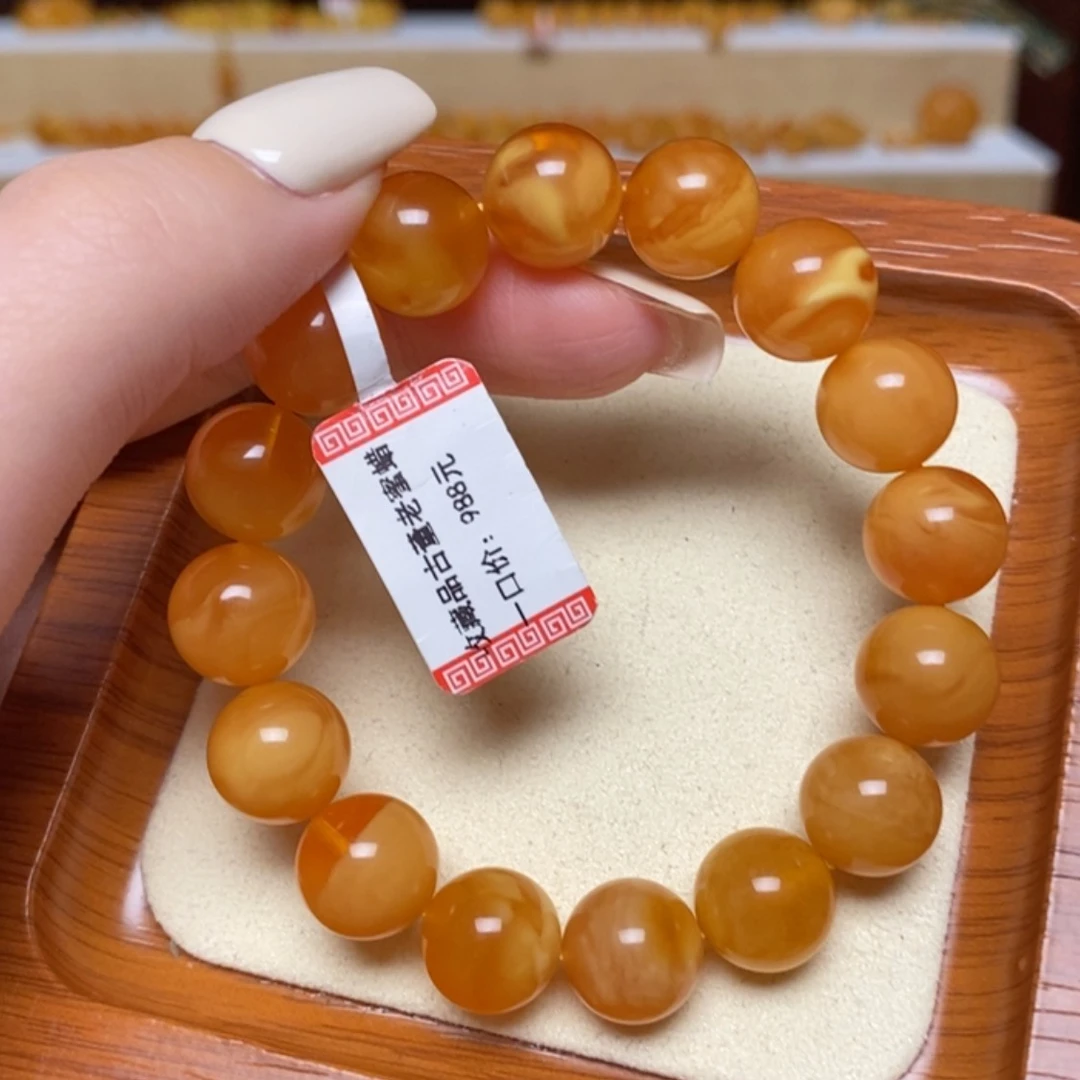 【闪购商品】未镶嵌蜜蜡手链手串