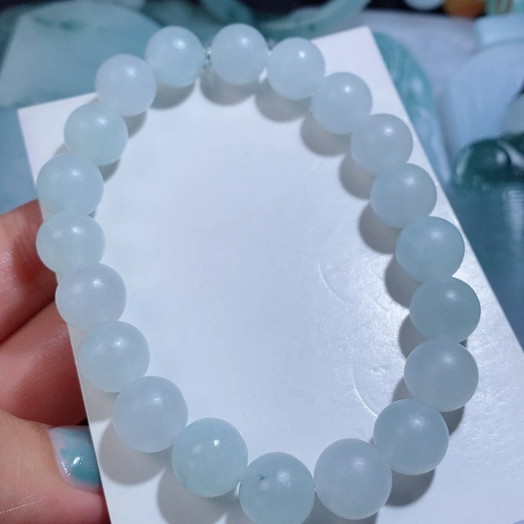 定制翡翠未镶嵌毛货付款后确认抛光