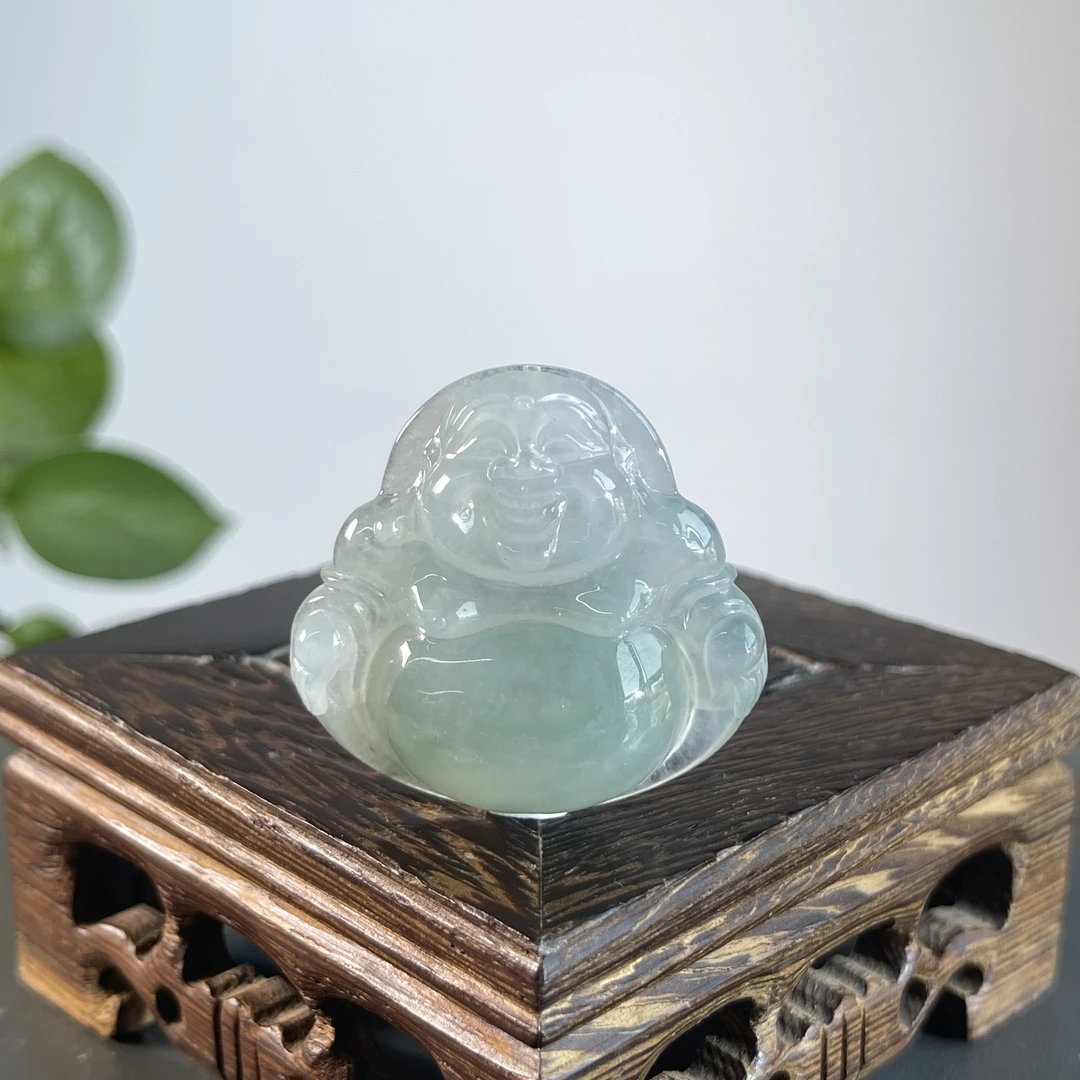 JTB27-108 天然翡翠缅甸A货 佛公