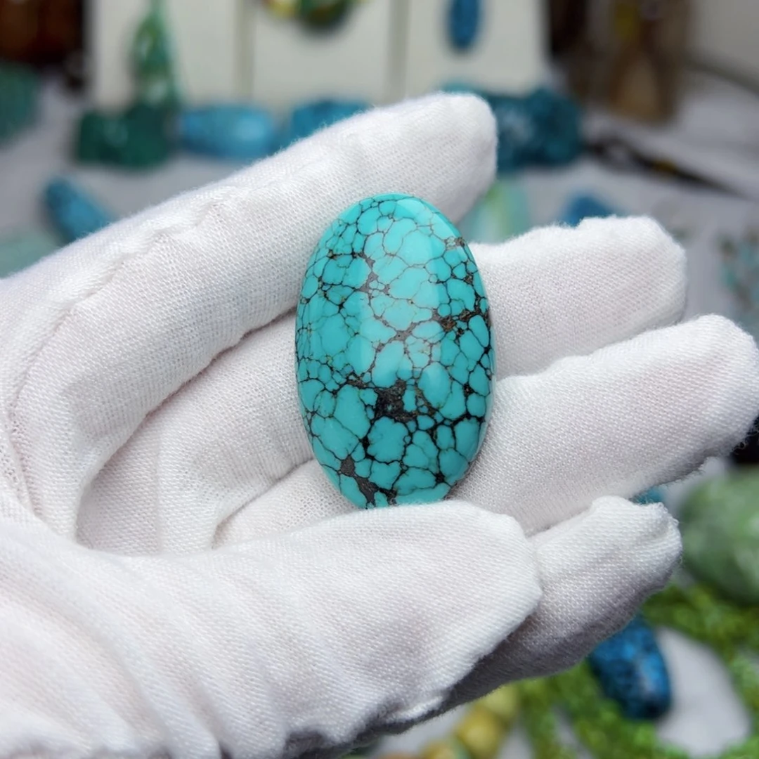 绿松石珠宝奇石未镶嵌