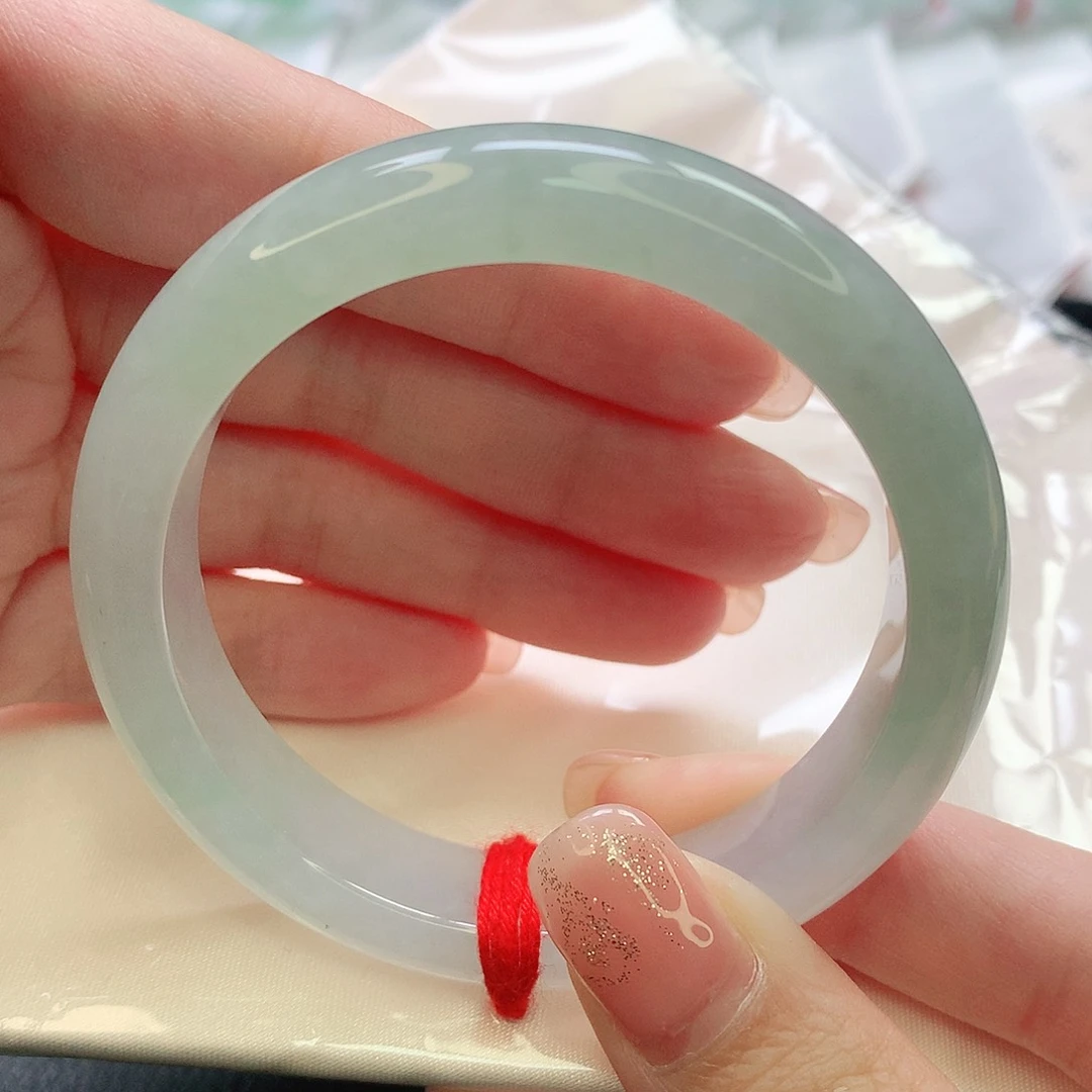 未镶嵌手镯翡翠缅甸天然A货翡翠 52