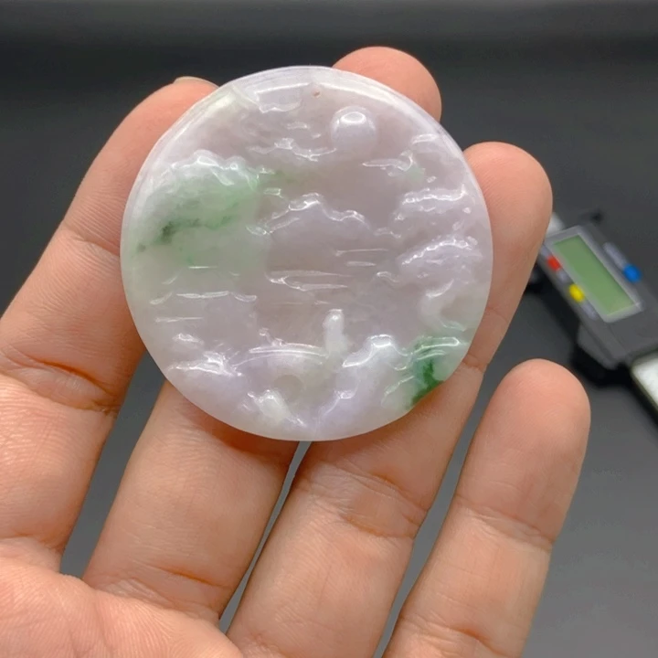 翡翠未镶嵌挂件挂件